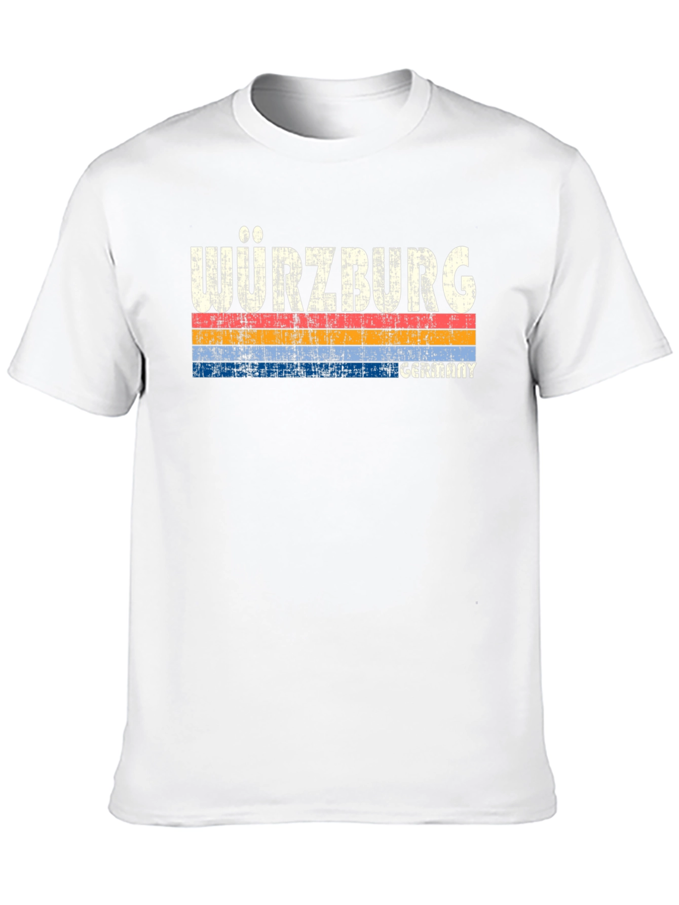 Würzburg Germany Retro T-Shirt