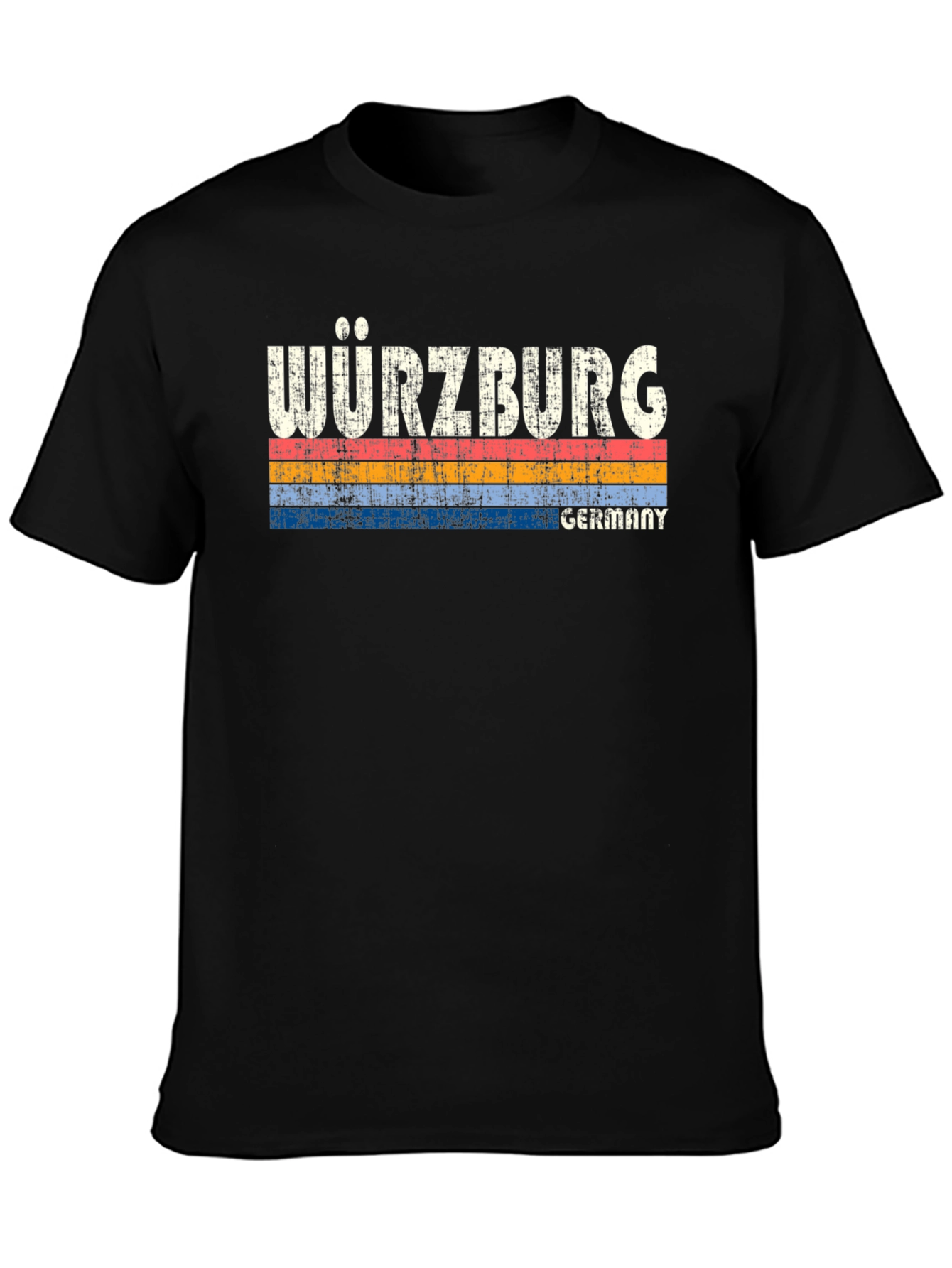 Würzburg Germany Retro T-Shirt