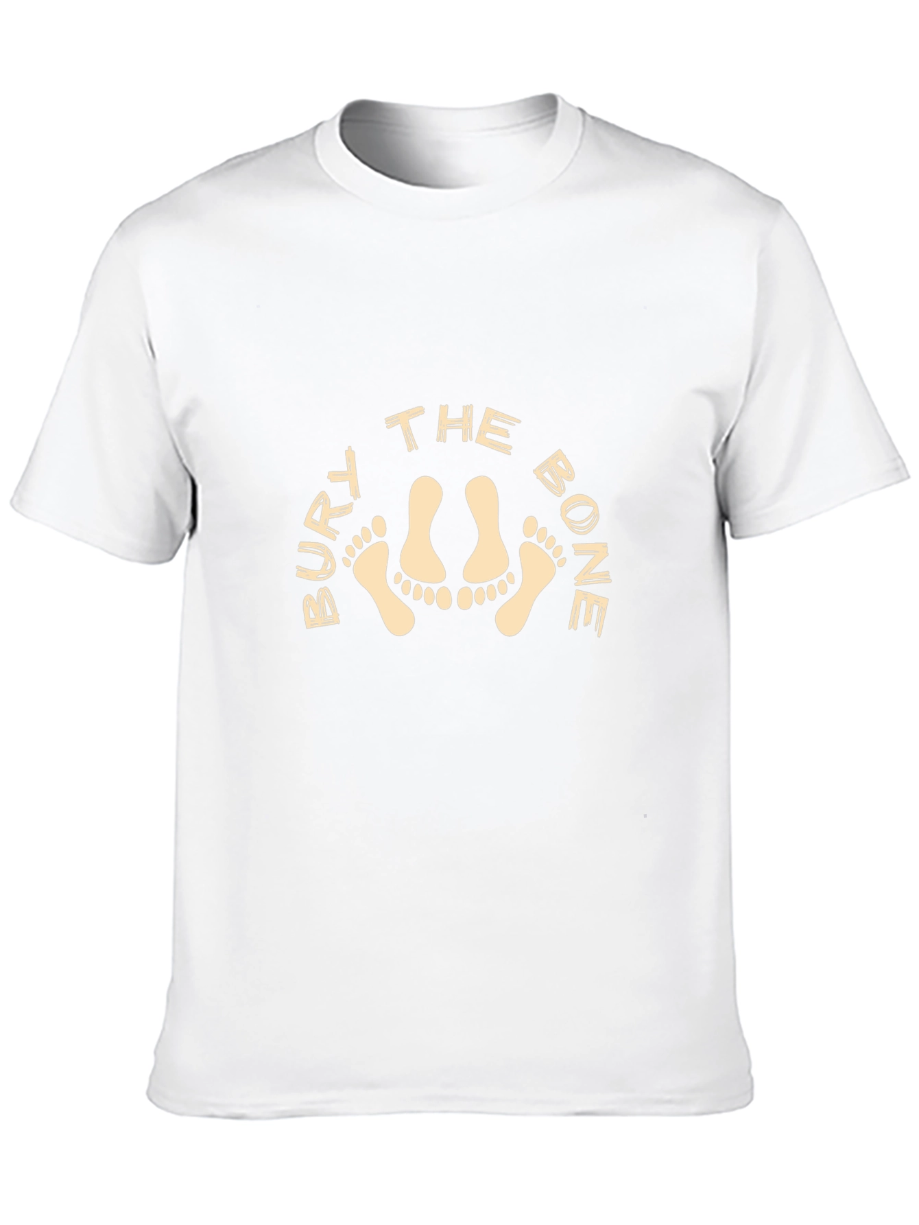 Bury The Bone Funny Graphic T-Shirt