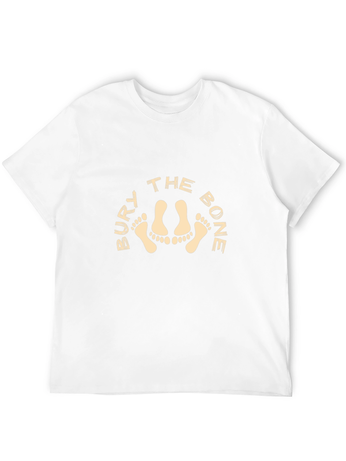 Bury The Bone Funny Graphic T-Shirt