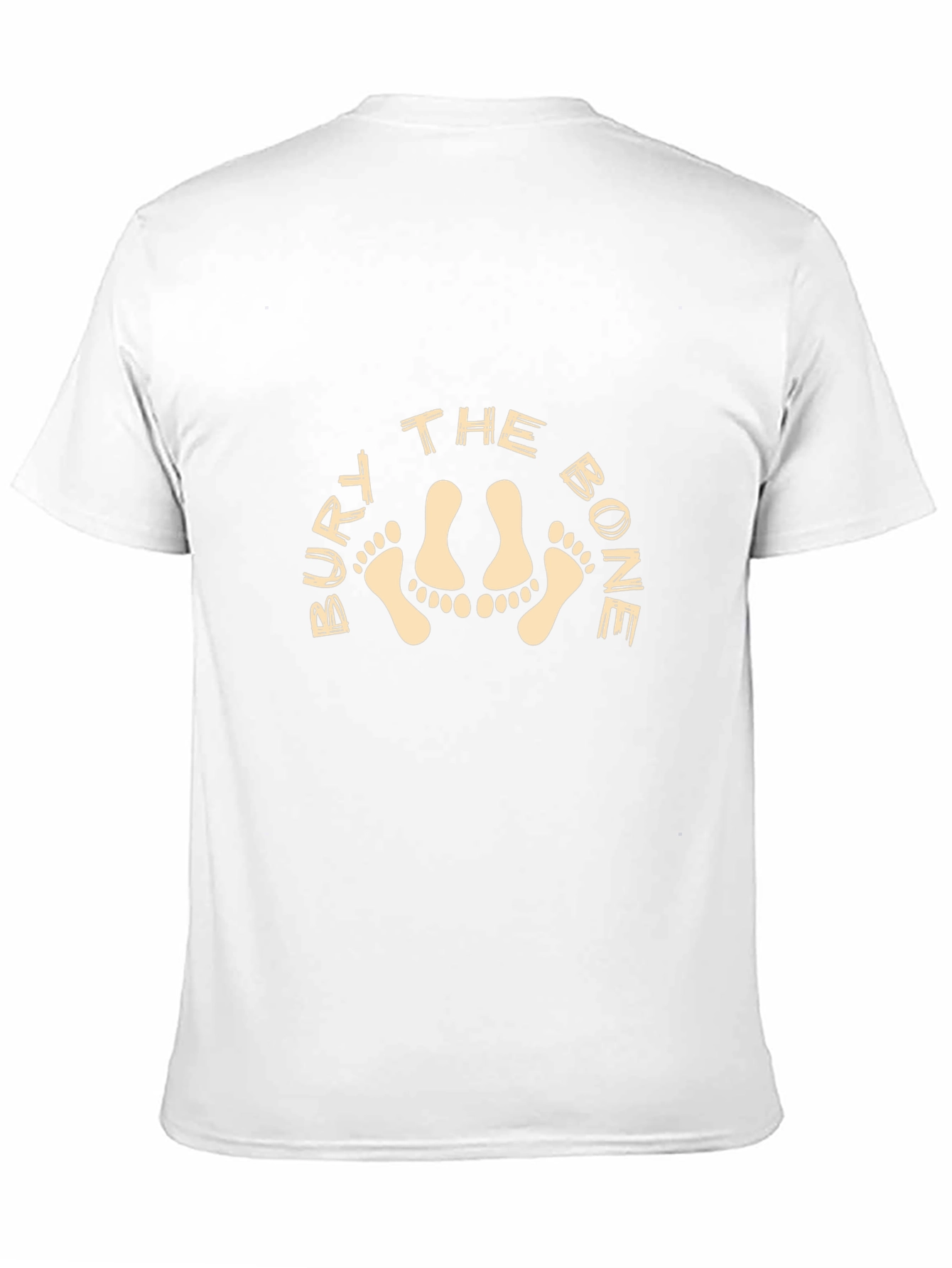 Bury The Bone Funny Graphic T-Shirt
