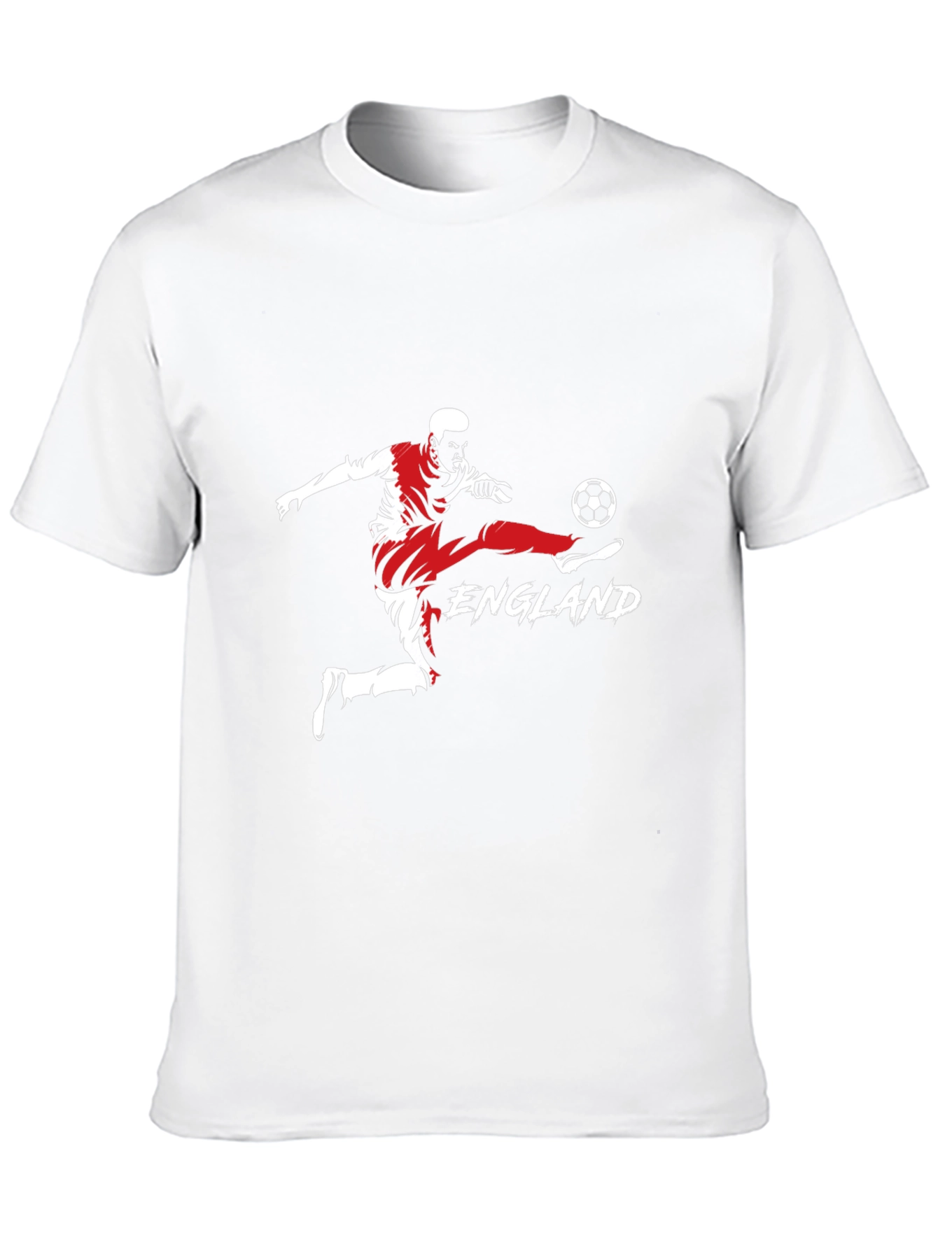 England Soccer Graphic Tee - Black