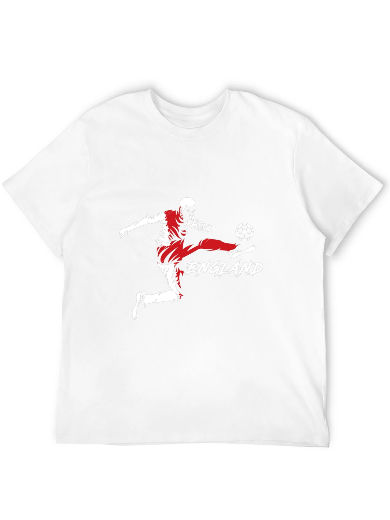 England Soccer Graphic Tee - Black