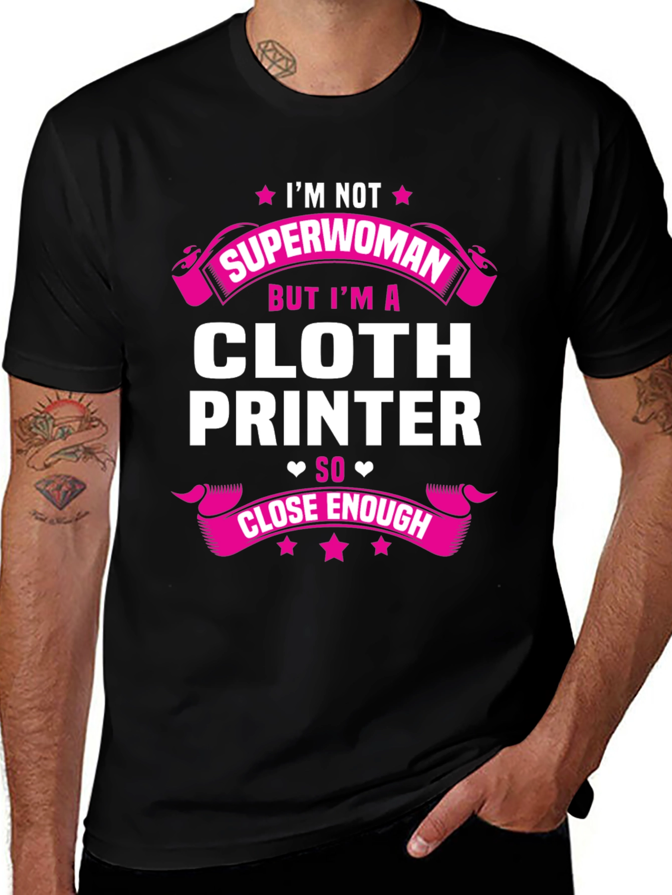 Cloth Printer T-Shirt - Superwoman Alternative