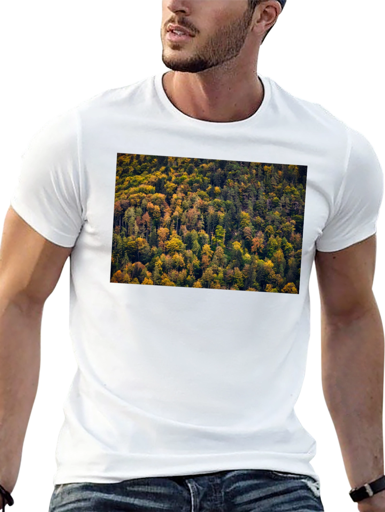 Autumn Forest T-Shirt - Nature Inspired Tee