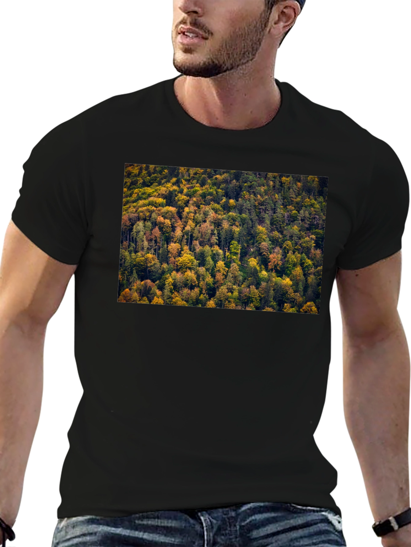 Autumn Forest T-Shirt - Nature Inspired Tee