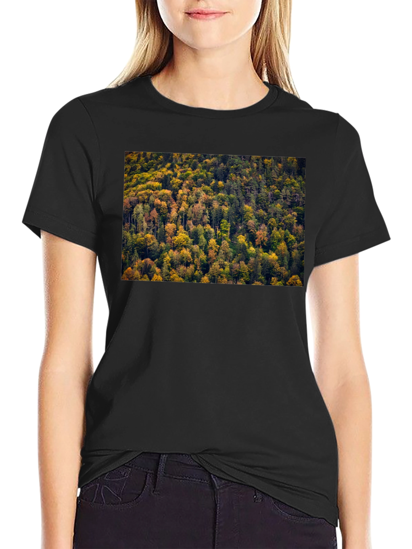 Autumn Forest T-Shirt - Nature Inspired Tee