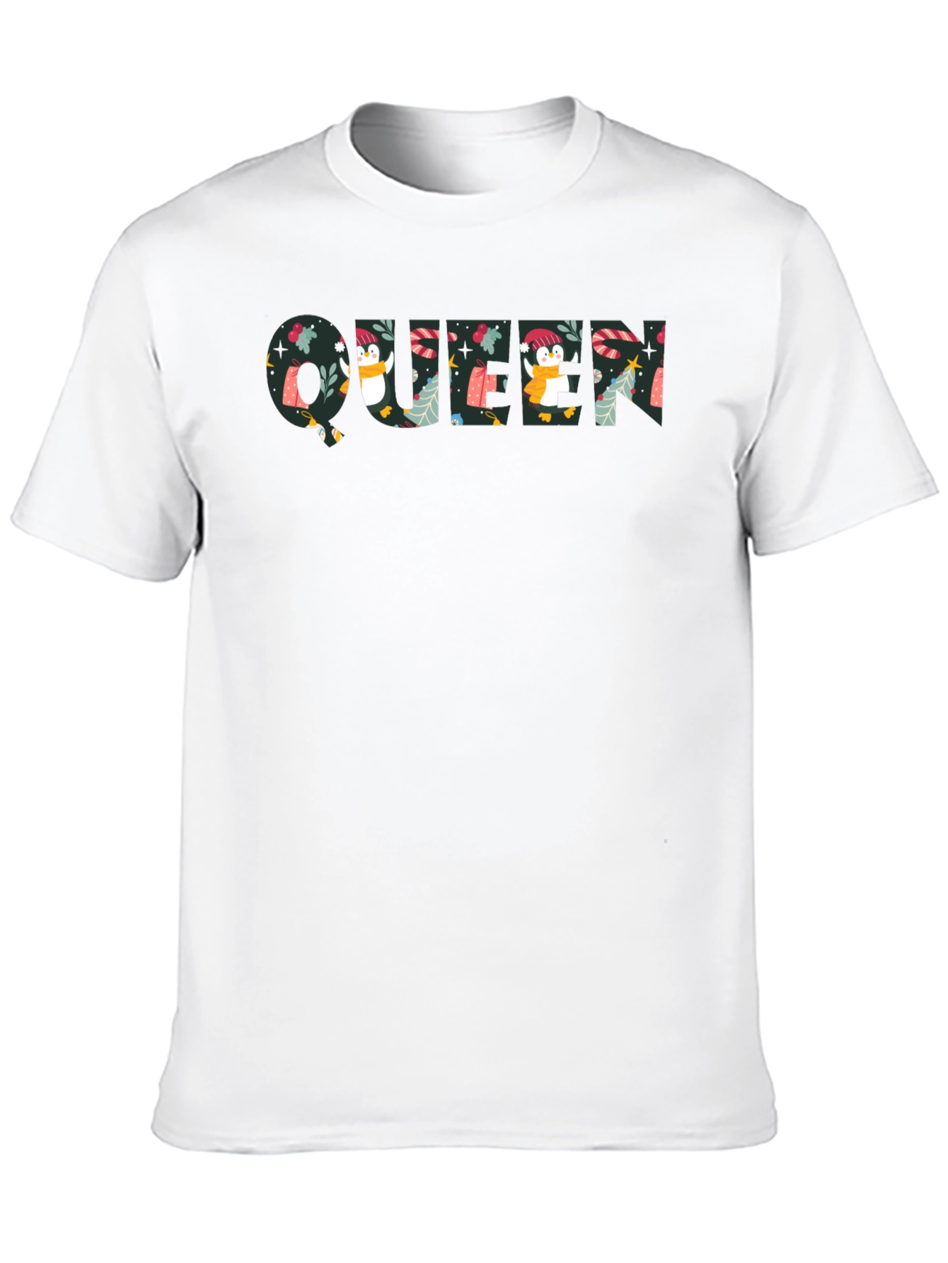 Queen Penguin Christmas T-Shirt