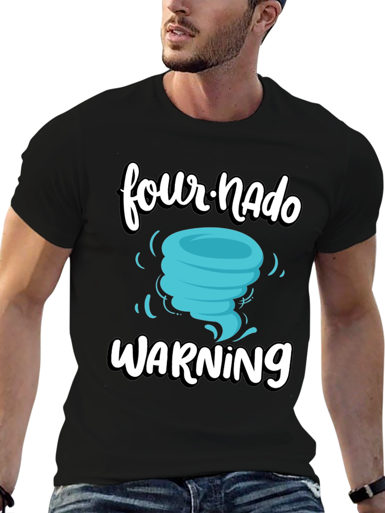 Four-Nado Warning Graphic Tee