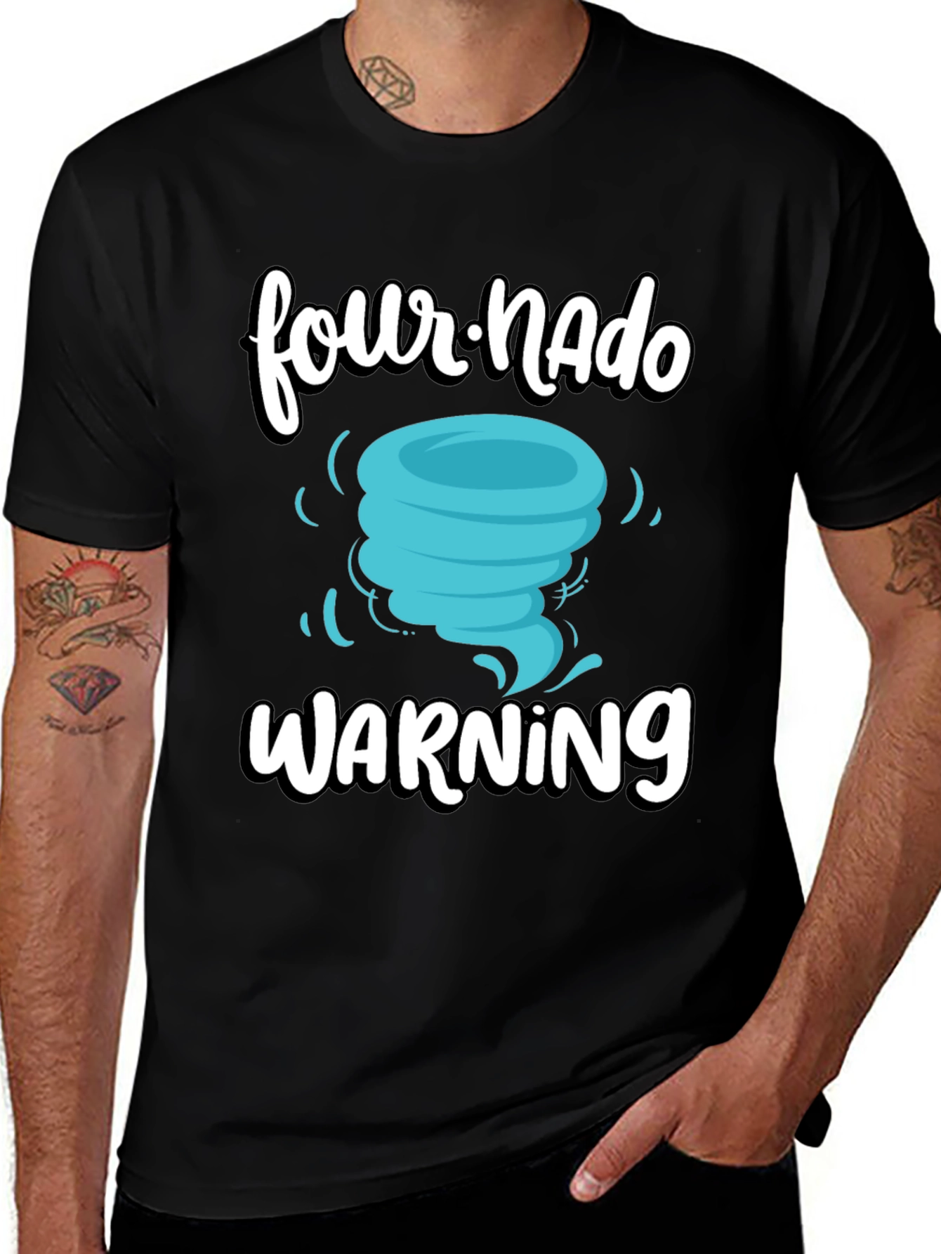 Four-Nado Warning Graphic Tee