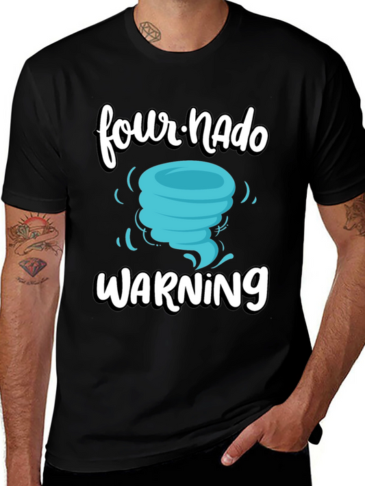 Four-Nado Warning Graphic Tee