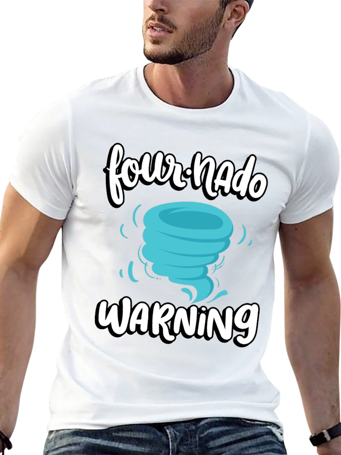Four-Nado Warning Graphic Tee