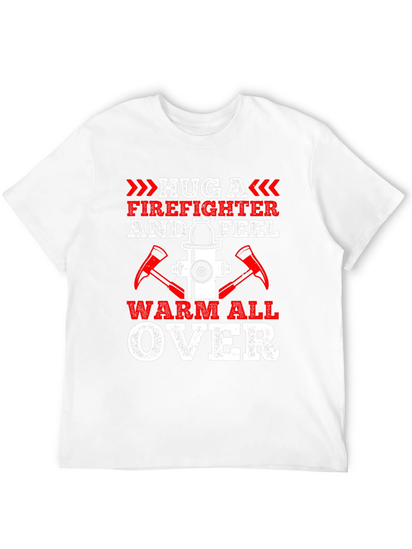 Hug a Firefighter Graphic Tee