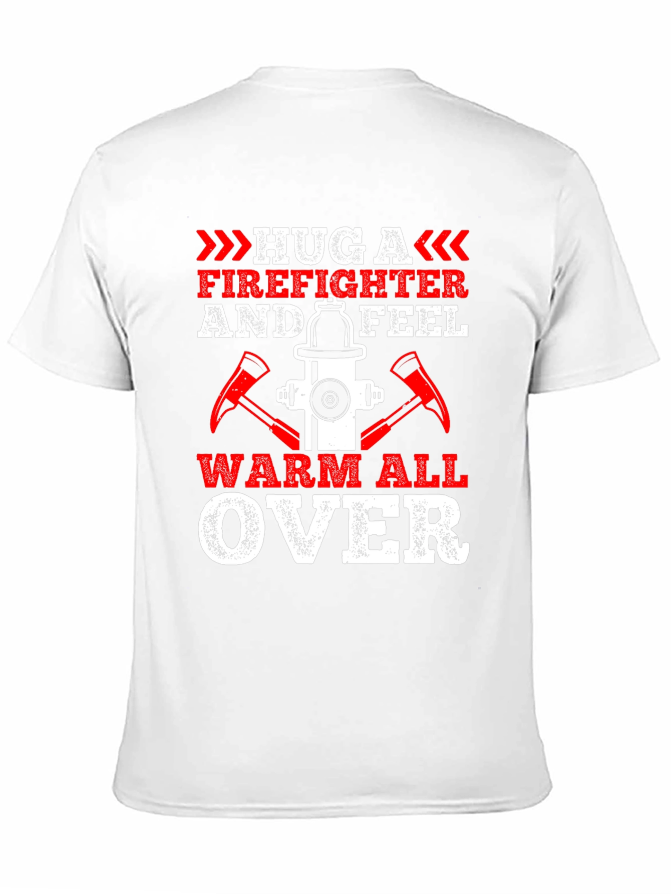 Hug a Firefighter Graphic Tee