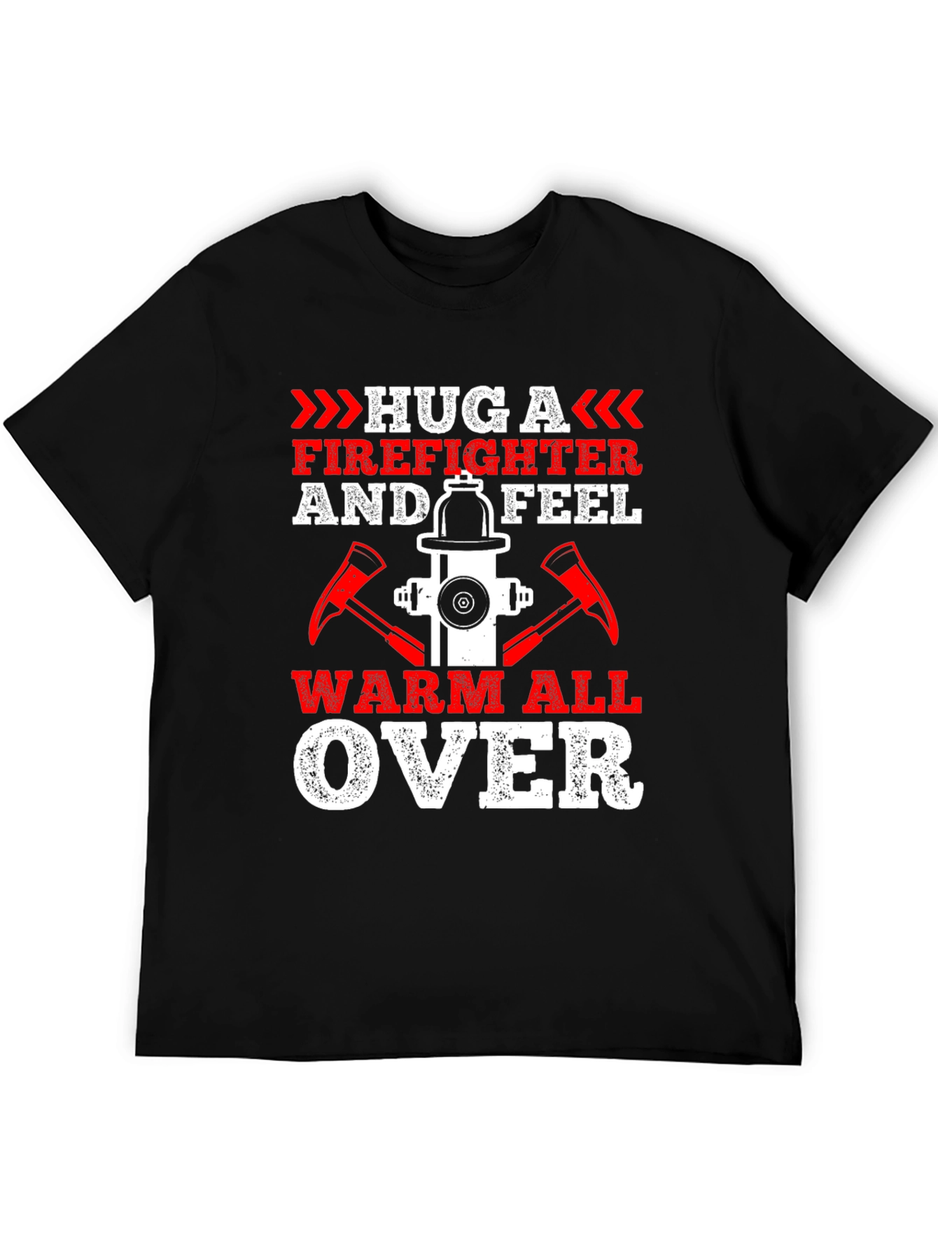 Hug a Firefighter Graphic Tee
