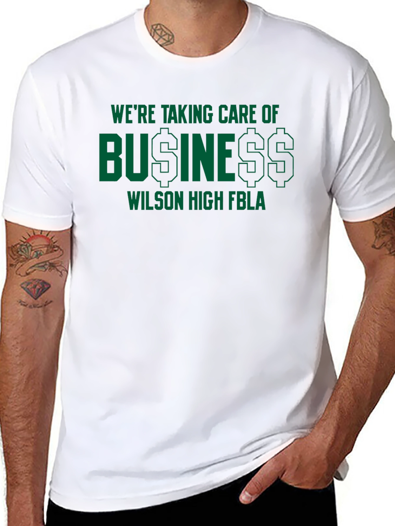 Were Taking Care of Business T-Shirt