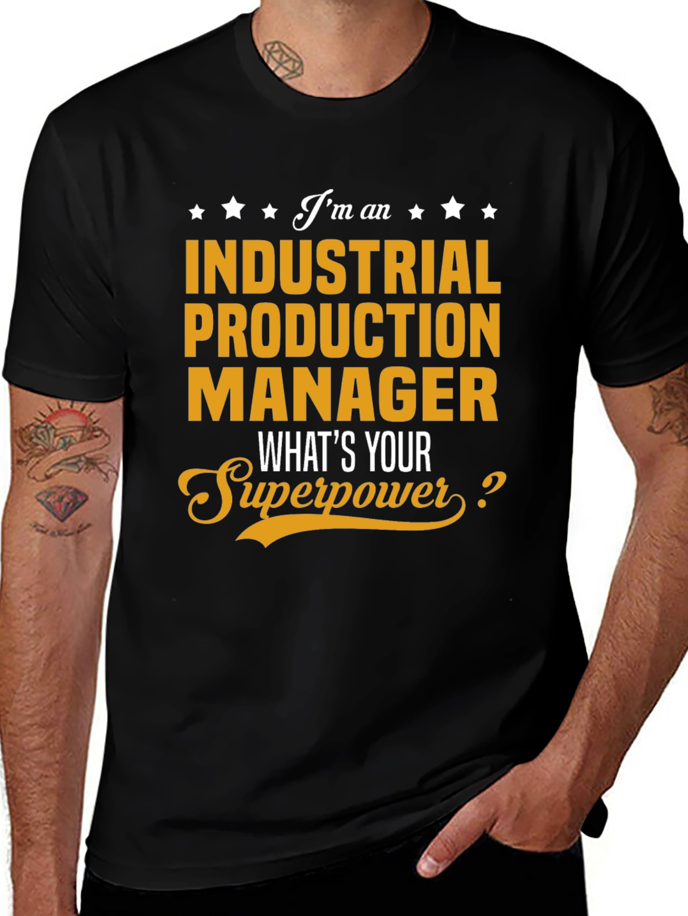 Industrial Production Manager Superpower T-Shirt