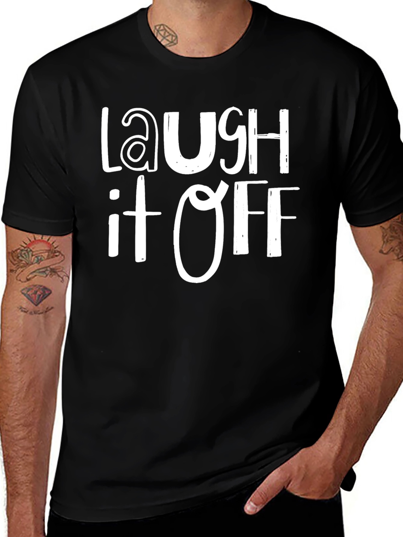 Laugh It Off T-Shirt - Comfort & Style