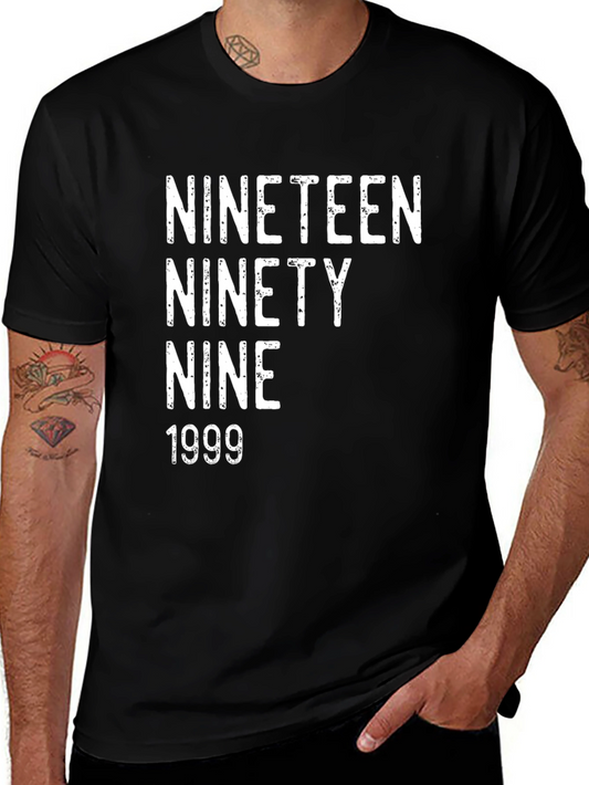 1999 T-Shirt: Vintage Style Throwback Tee