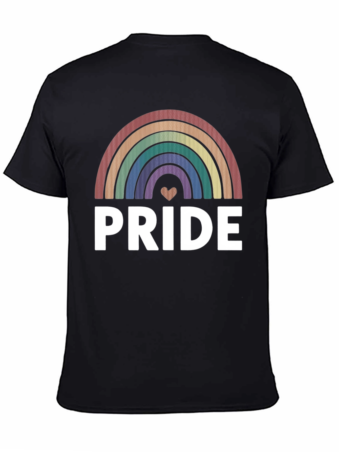 Pride Rainbow Heart T-Shirt - LGBTQ+ Pride Apparel