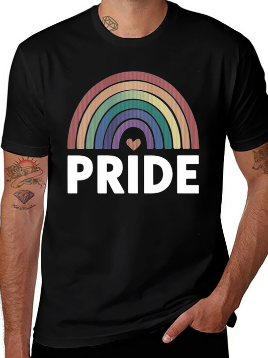 Pride Rainbow Heart T-Shirt - LGBTQ+ Pride Apparel