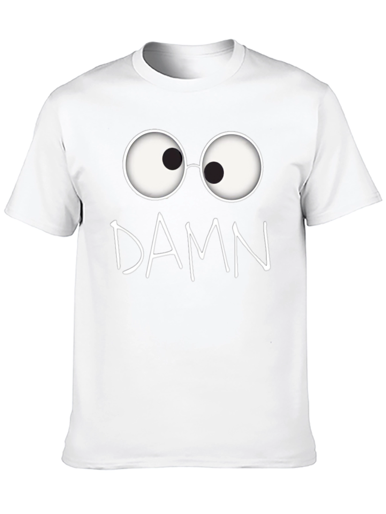 Damn Funny Graphic Tee - Black Cotton T-Shirt