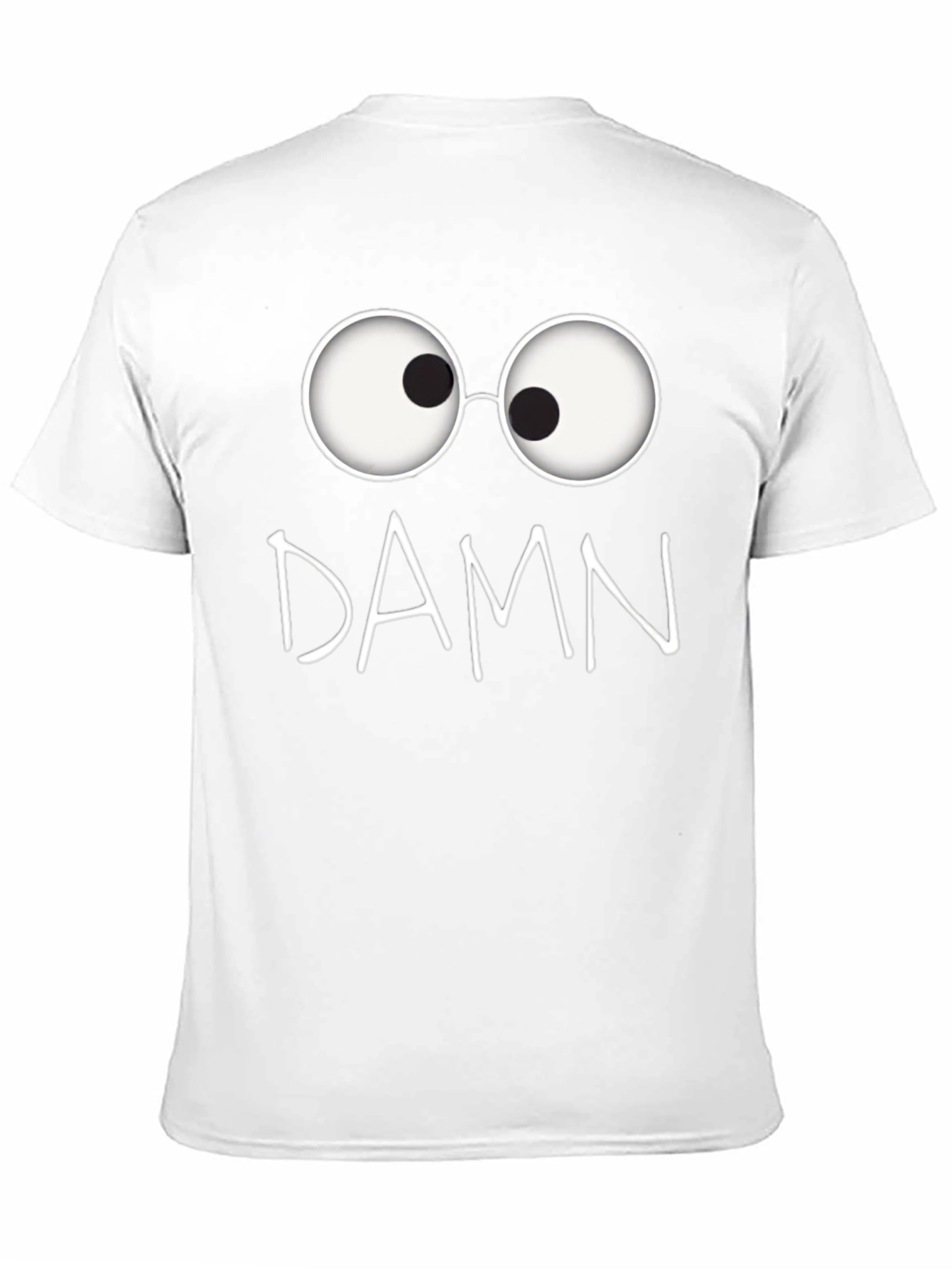Damn Funny Graphic Tee - Black Cotton T-Shirt