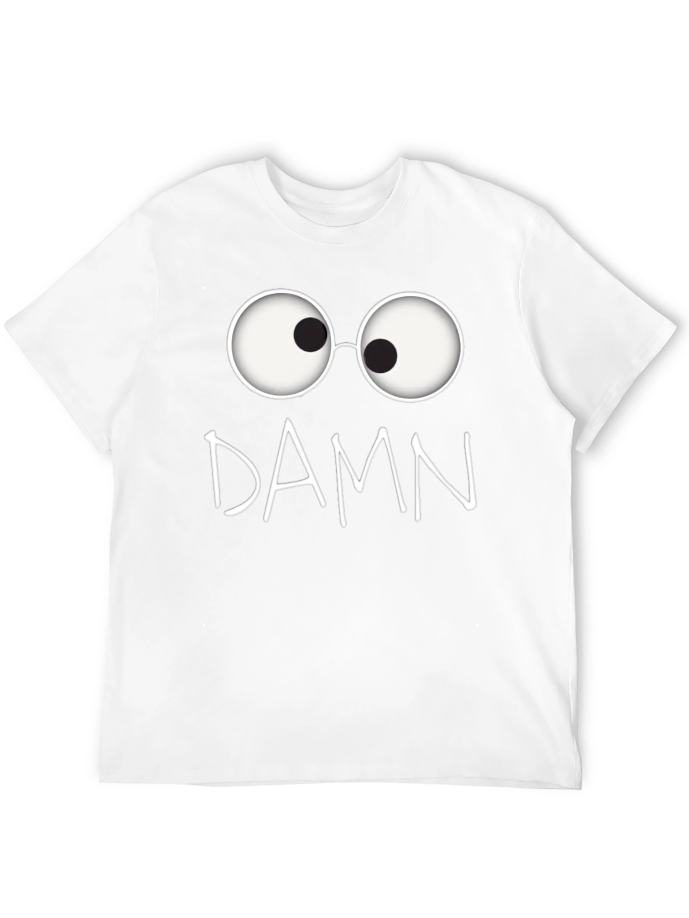 Damn Funny Graphic Tee - Black Cotton T-Shirt