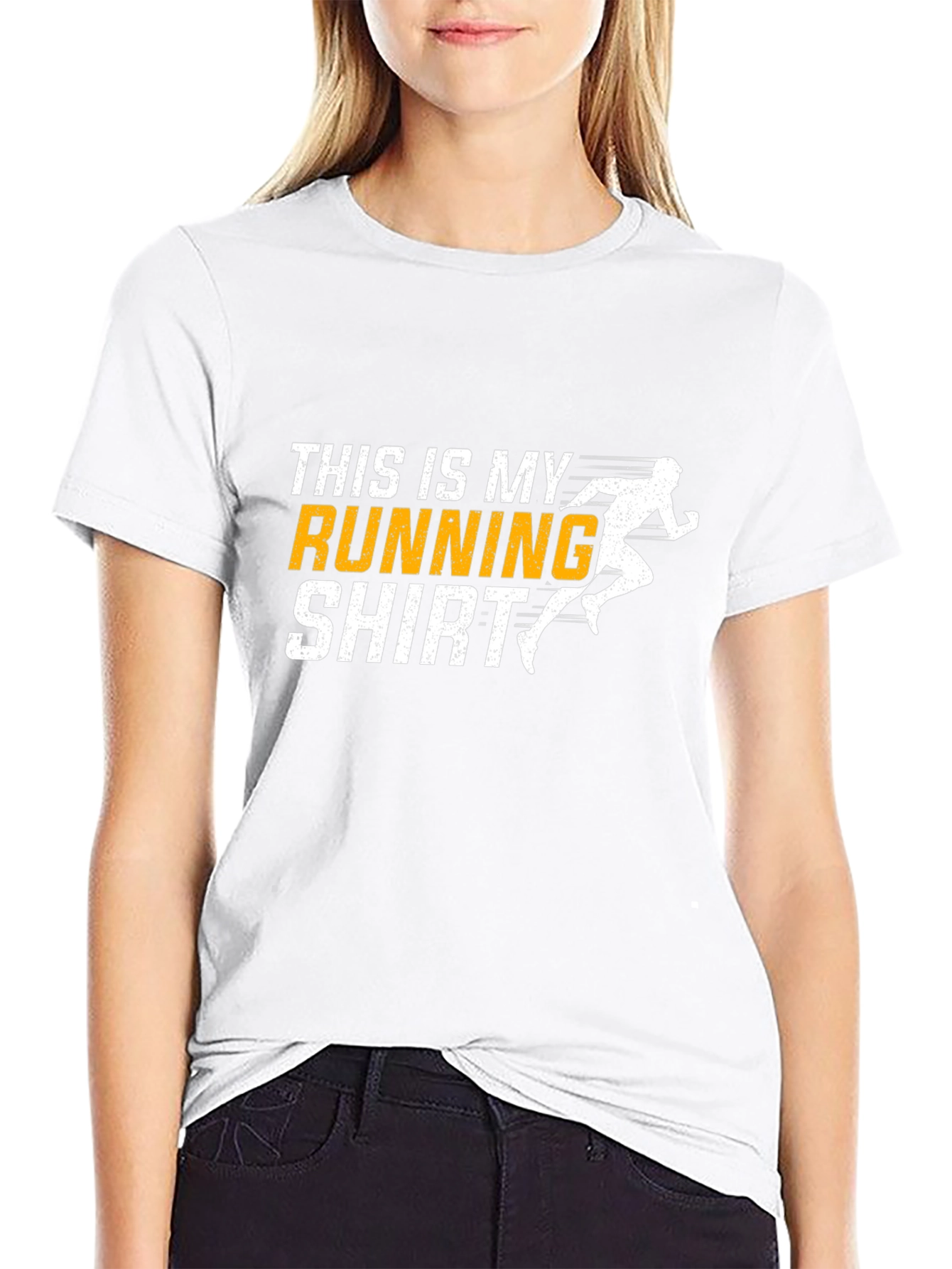 This Is My Running Shirt - Athletic Tee