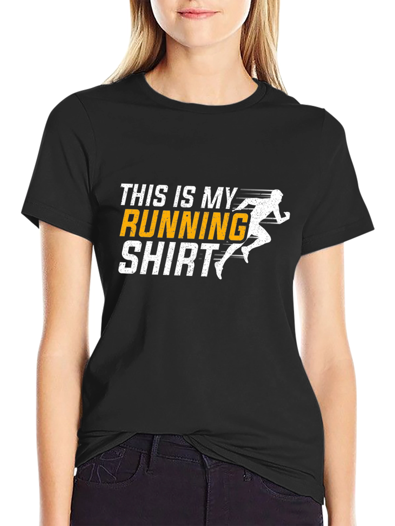 This Is My Running Shirt - Athletic Tee
