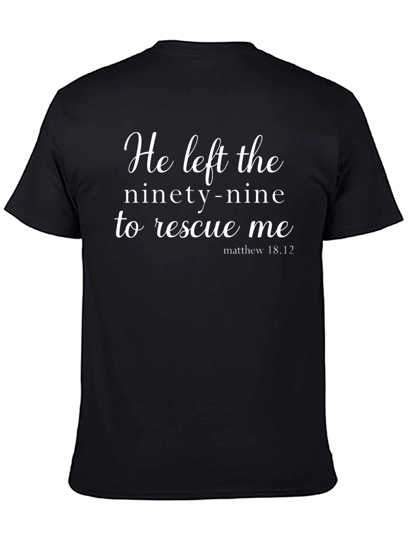 He Left the Ninety-Nine Graphic T-Shirt