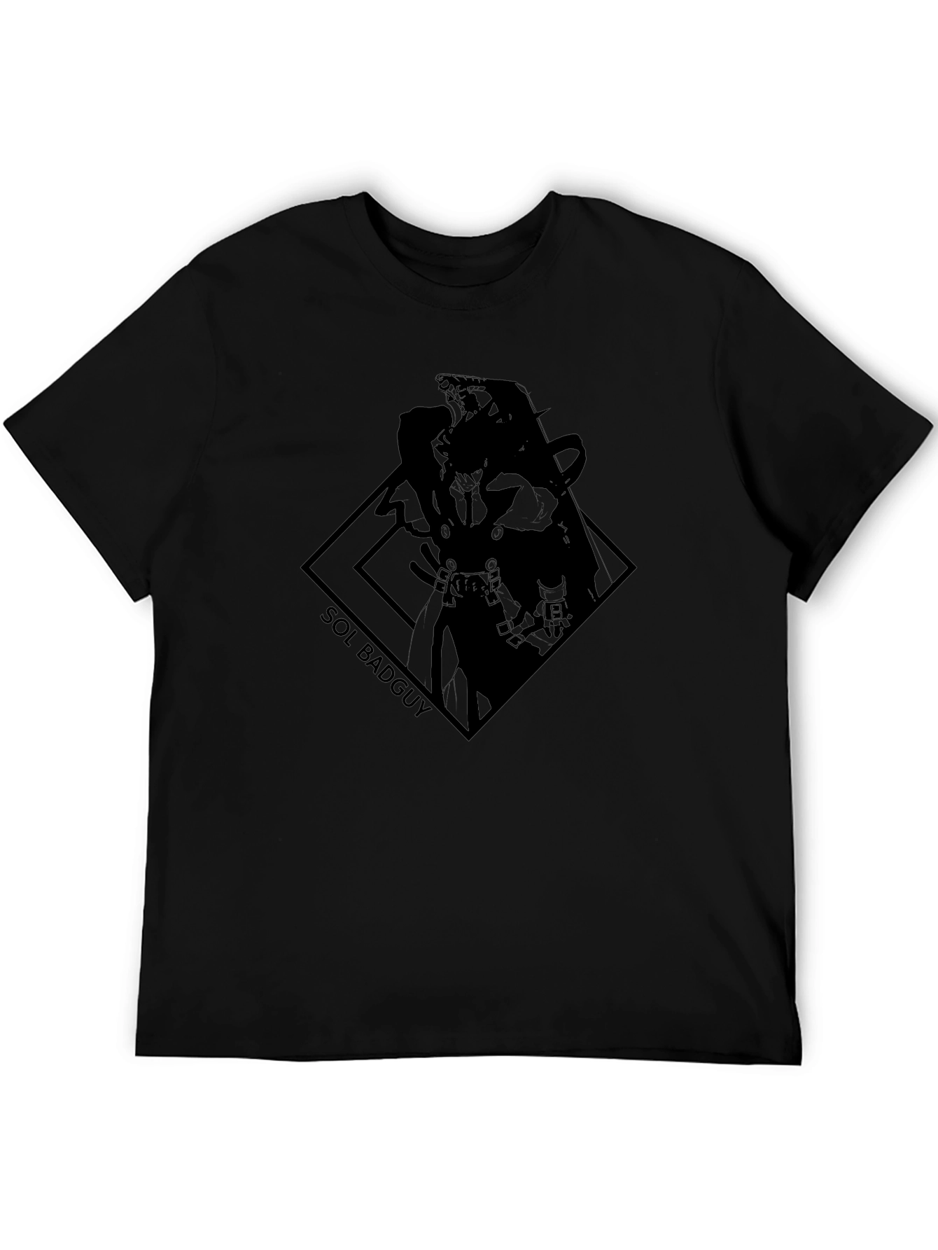Sol Badguy Black Tee - Anime Inspired Graphic T-Shirt