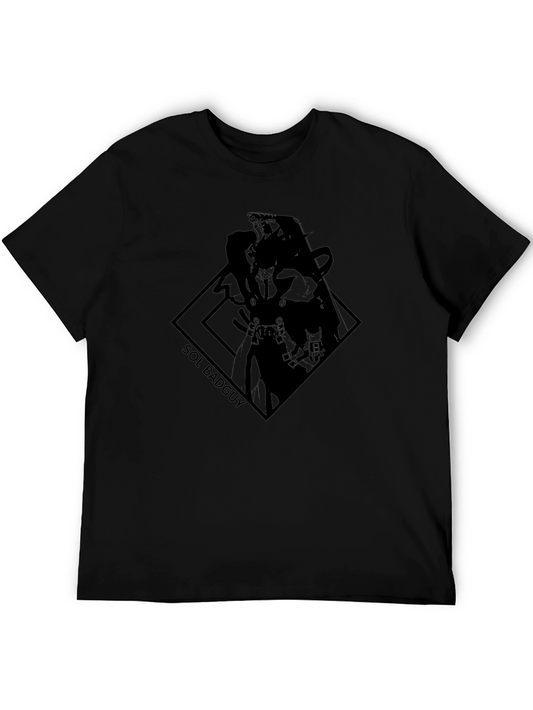 Sol Badguy Black Tee - Anime Inspired Graphic T-Shirt