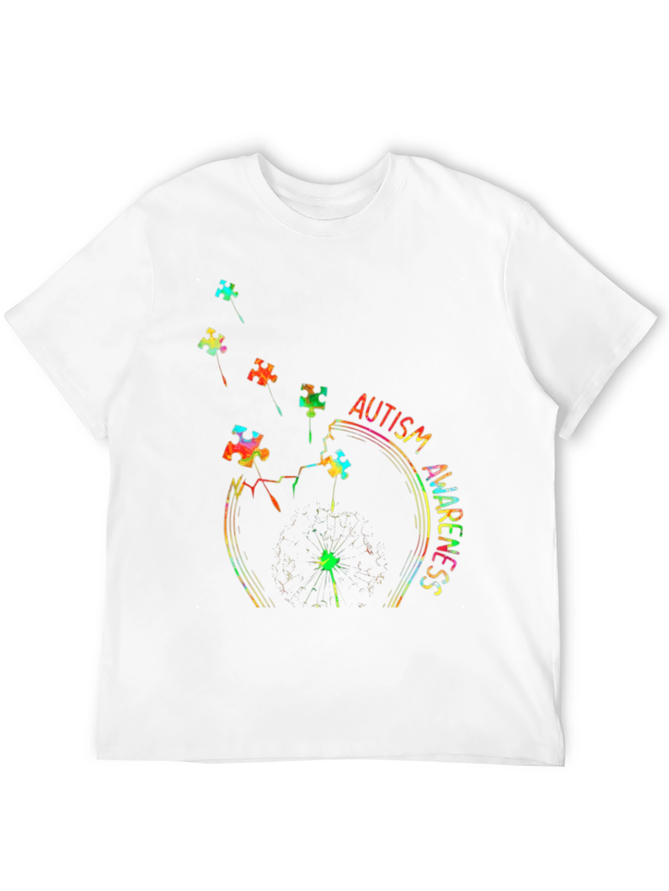 Autism Awareness Puzzle Piece Graphic Tee