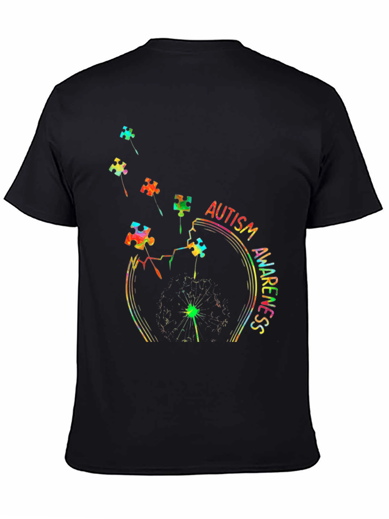 Autism Awareness Puzzle Piece Graphic Tee