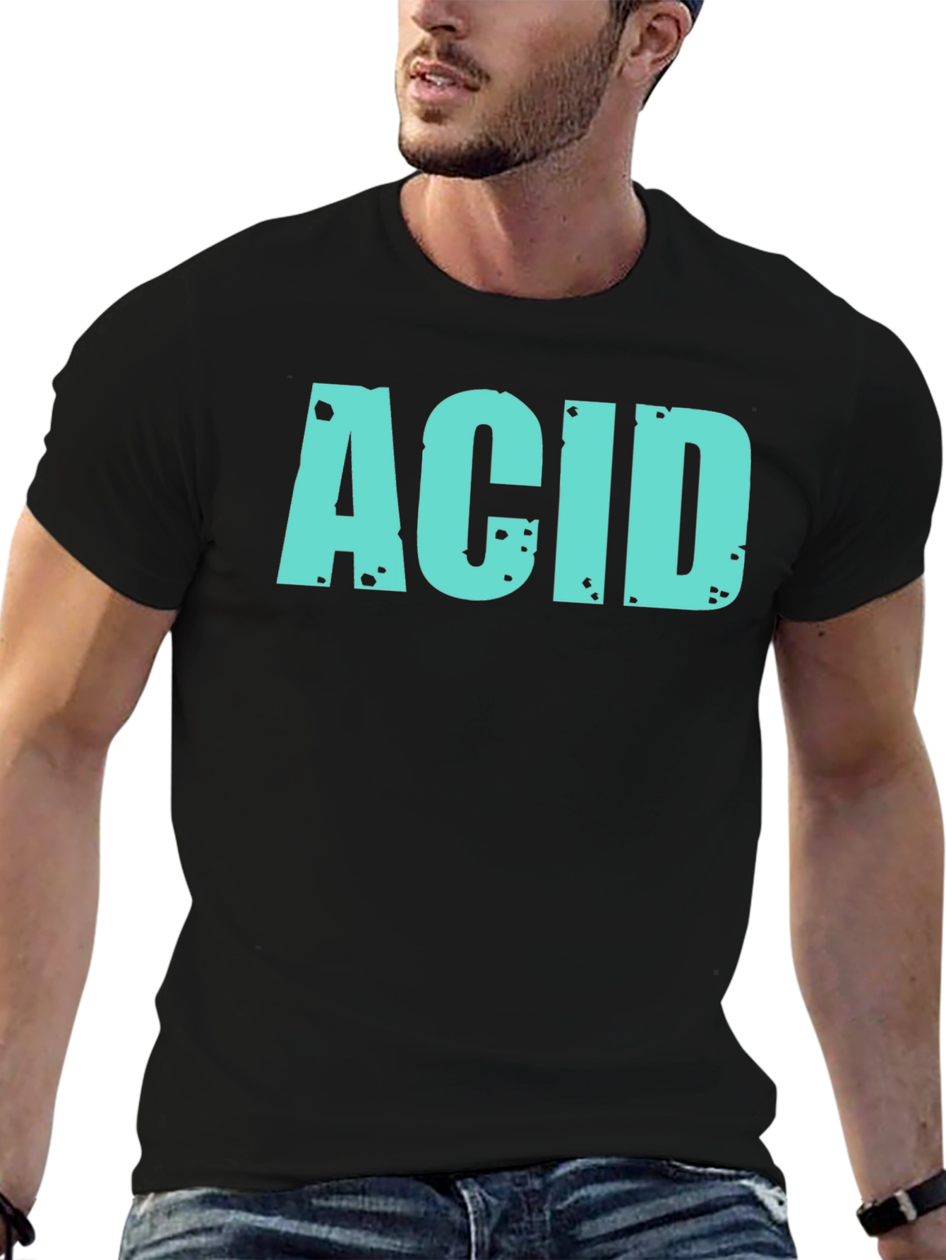 Acid Graphic Tee - Cool Grunge Style Shirt