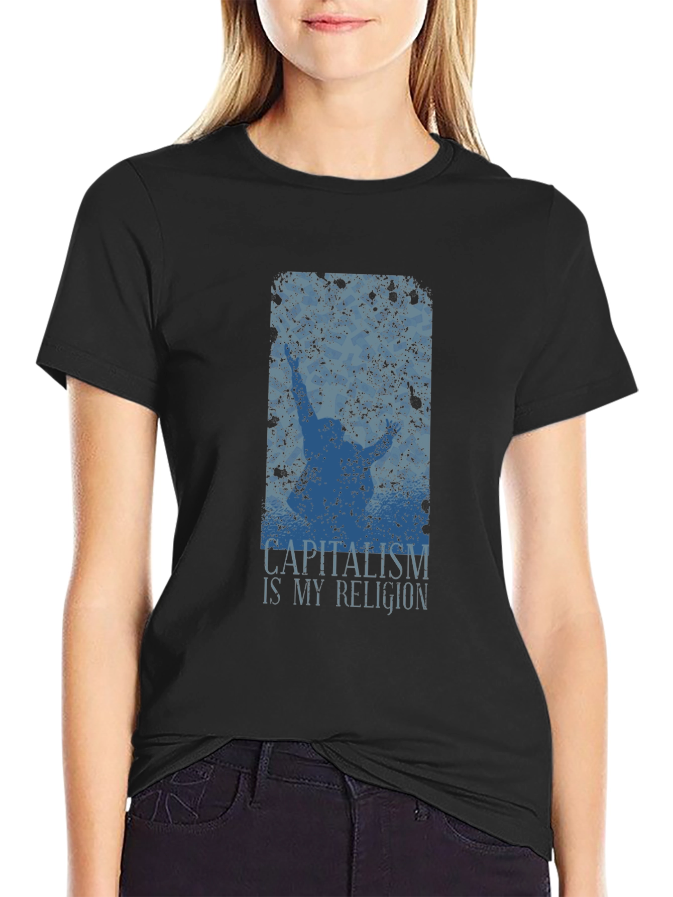 Capitalism Is My Religion Graphic Tee
