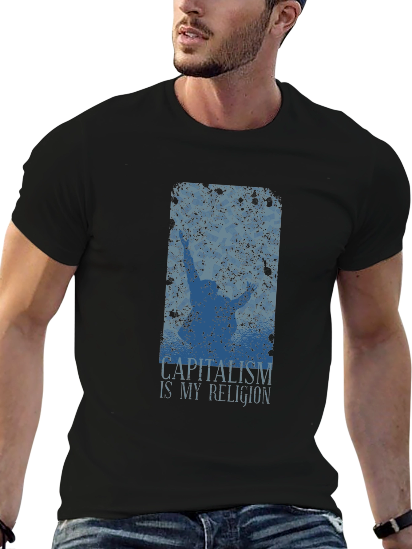 Capitalism Is My Religion Graphic Tee