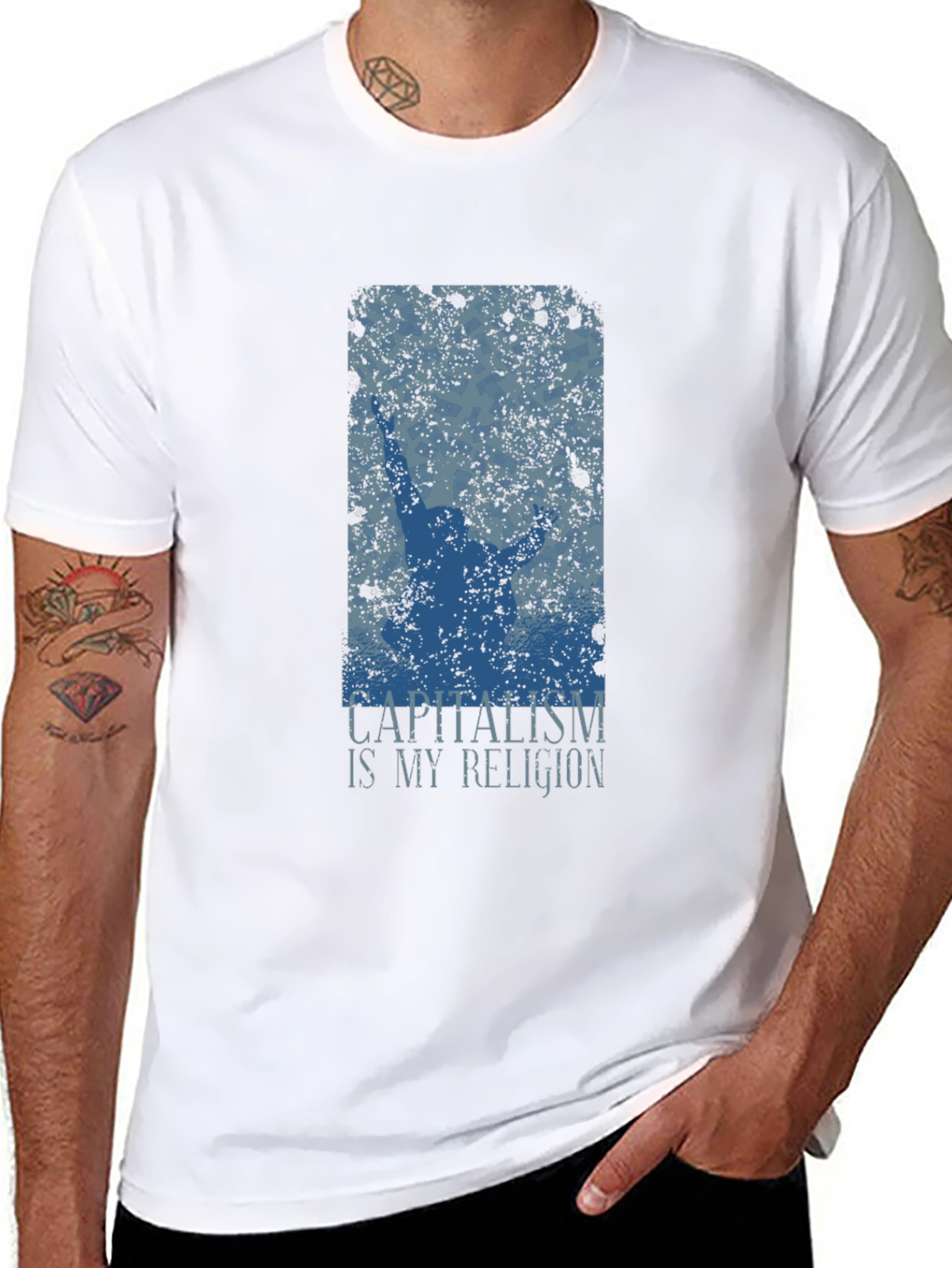Capitalism Is My Religion Graphic Tee