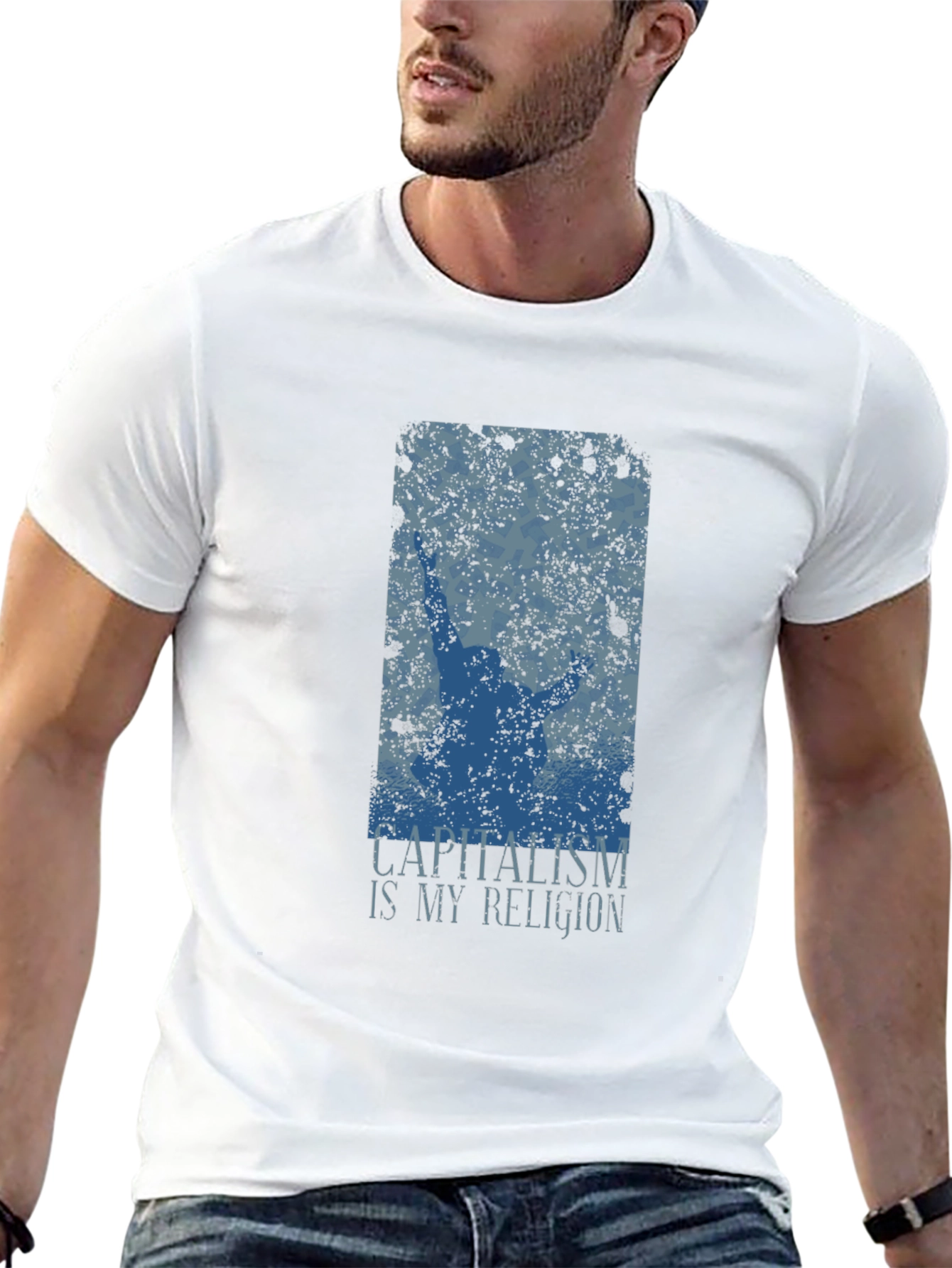 Capitalism Is My Religion Graphic Tee