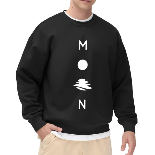 Abstract Wave Art Graphic ԲÁìÎÀÒÂ - Unique Design Pullover Sweatshirt