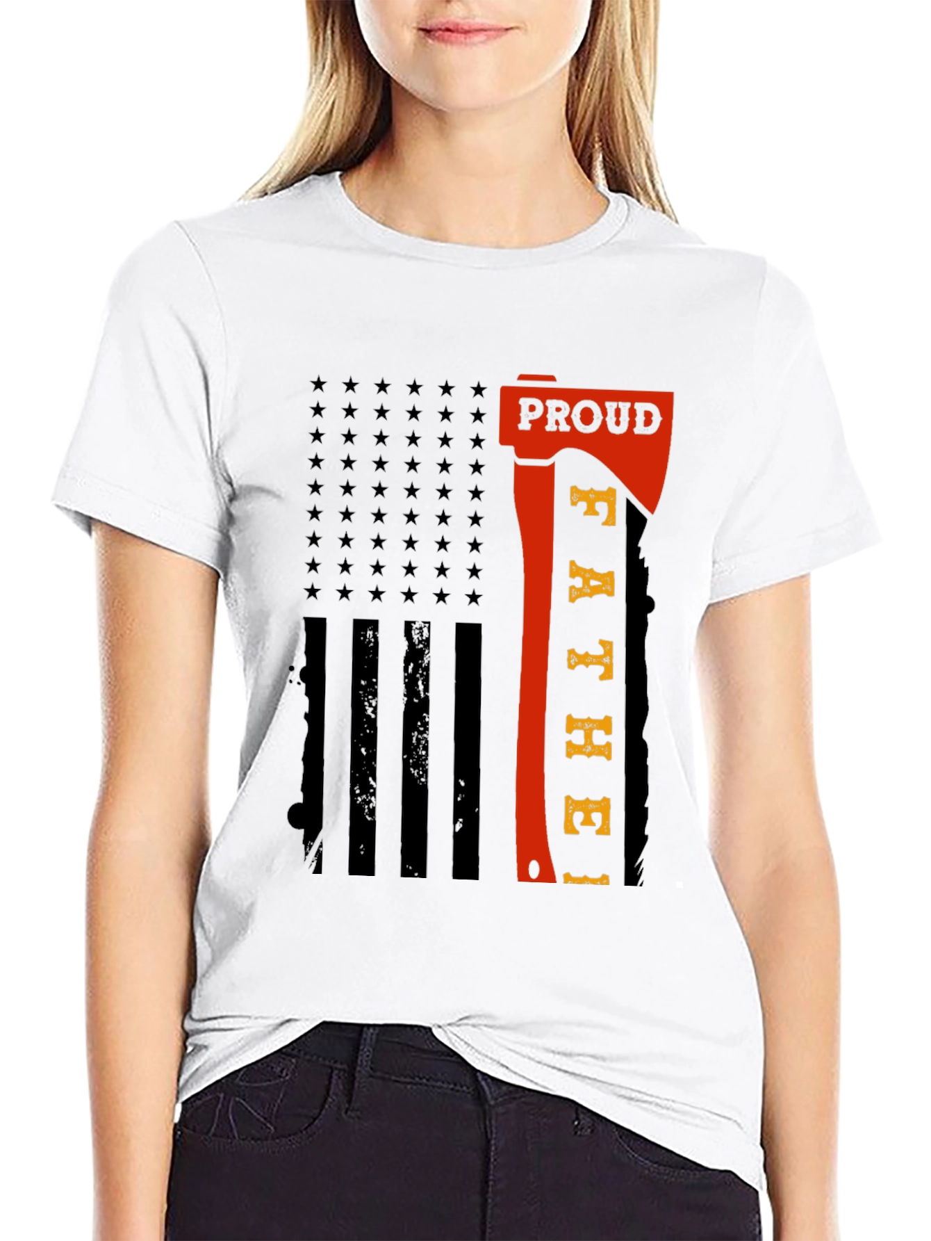 Proud Father Axe T-Shirt