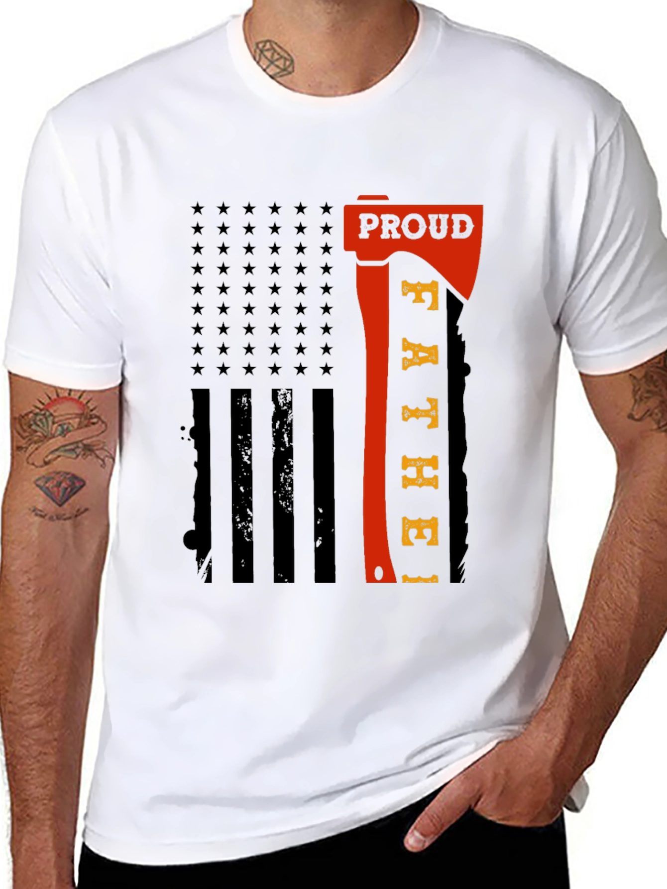 Proud Father Axe T-Shirt