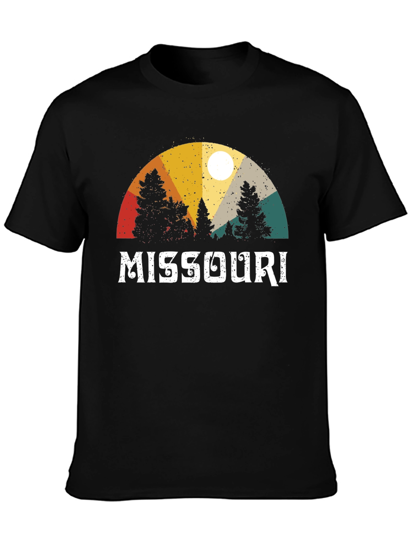 Missouri Nature T-Shirt Retro Style Design