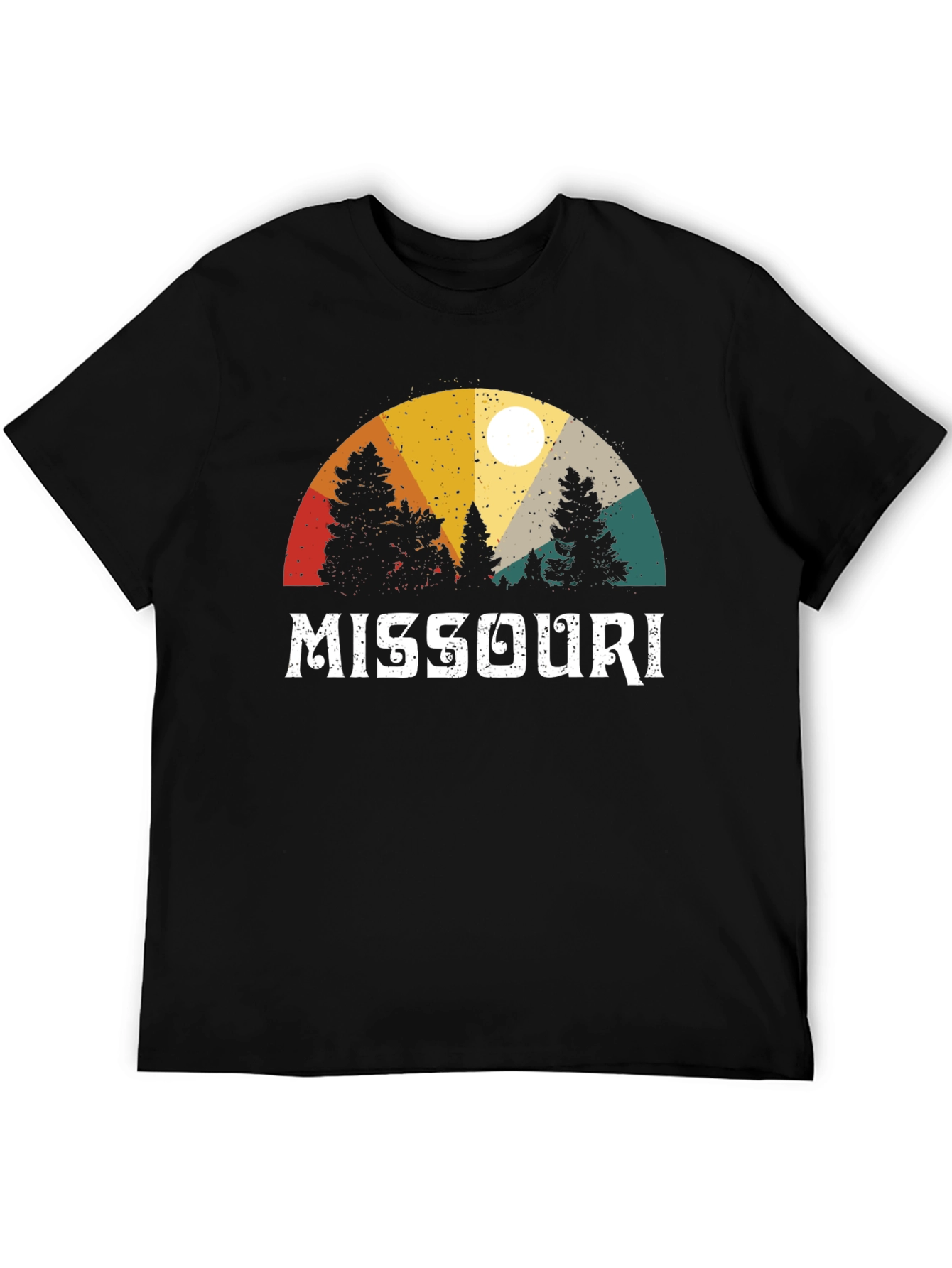 Missouri Nature T-Shirt Retro Style Design