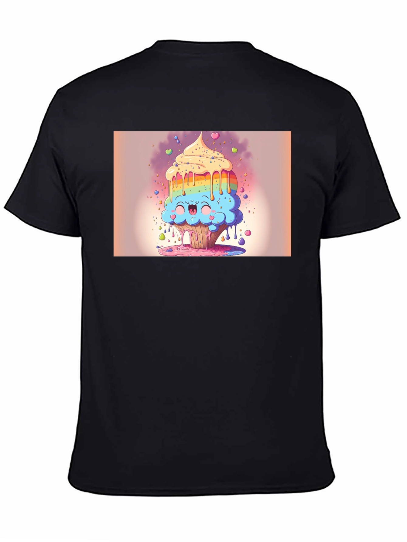 Rainbow Cupcake T-Shirt - Sweet Treat Style!