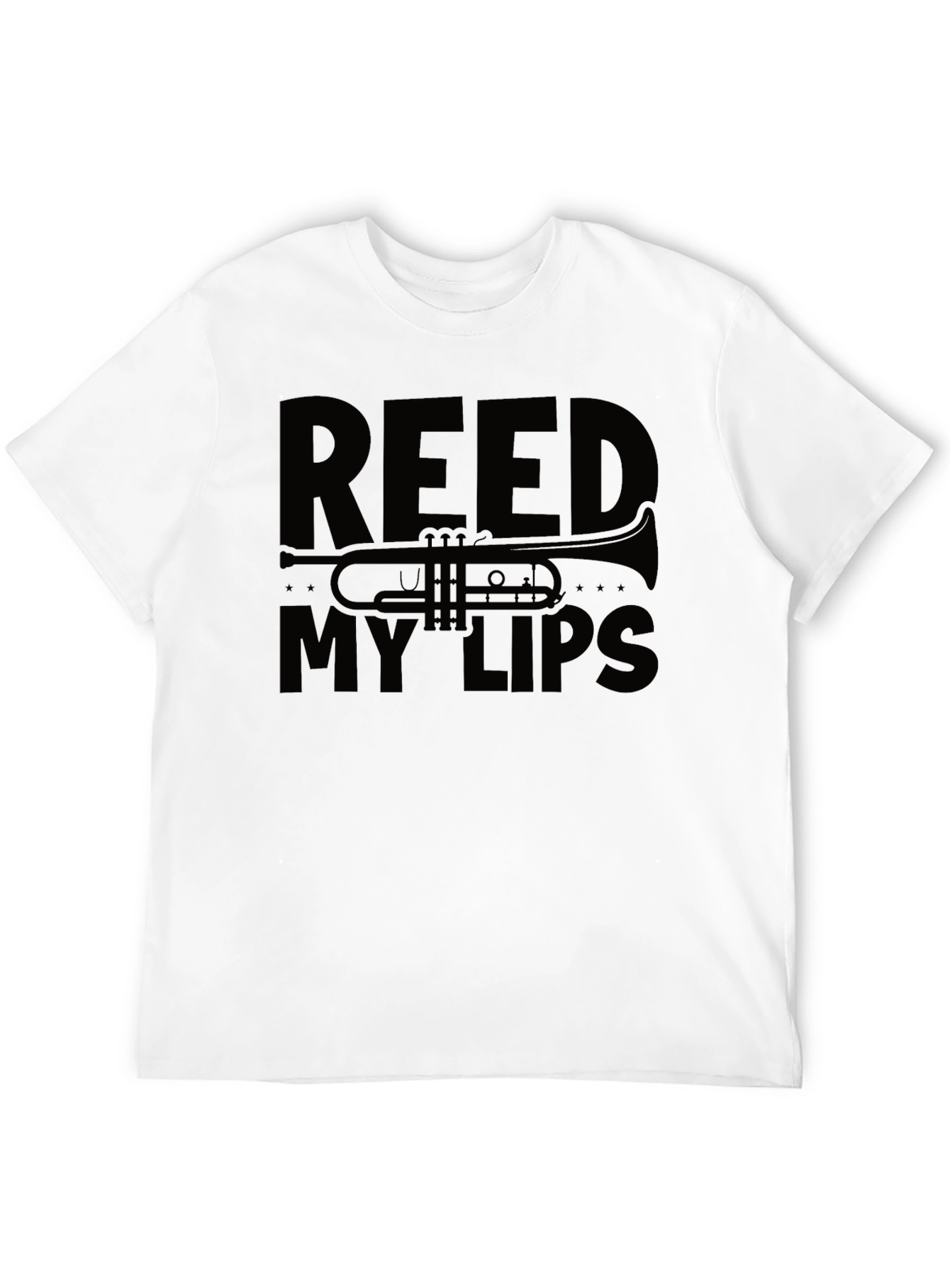 Reed My Lips Funny Music T-Shirt