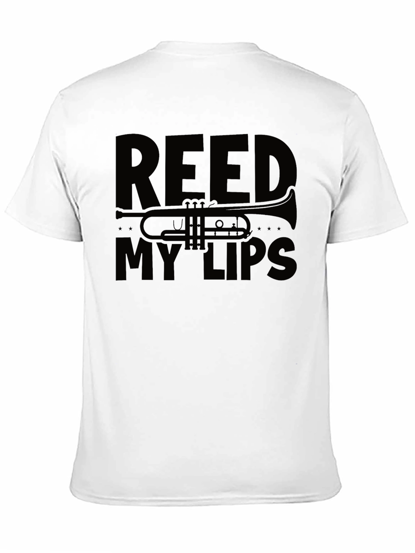 Reed My Lips Funny Music T-Shirt