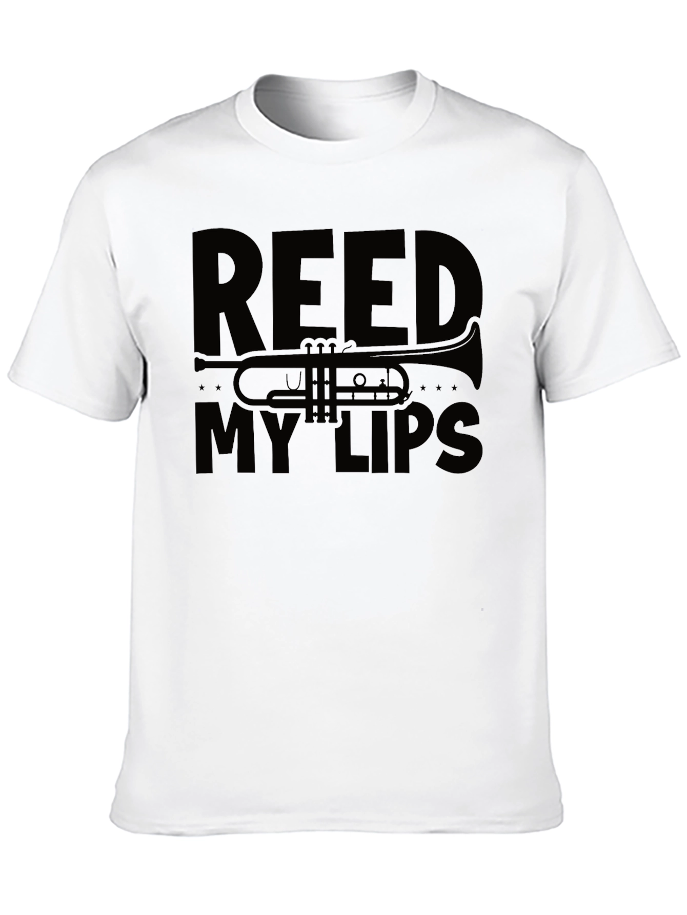 Reed My Lips Funny Music T-Shirt