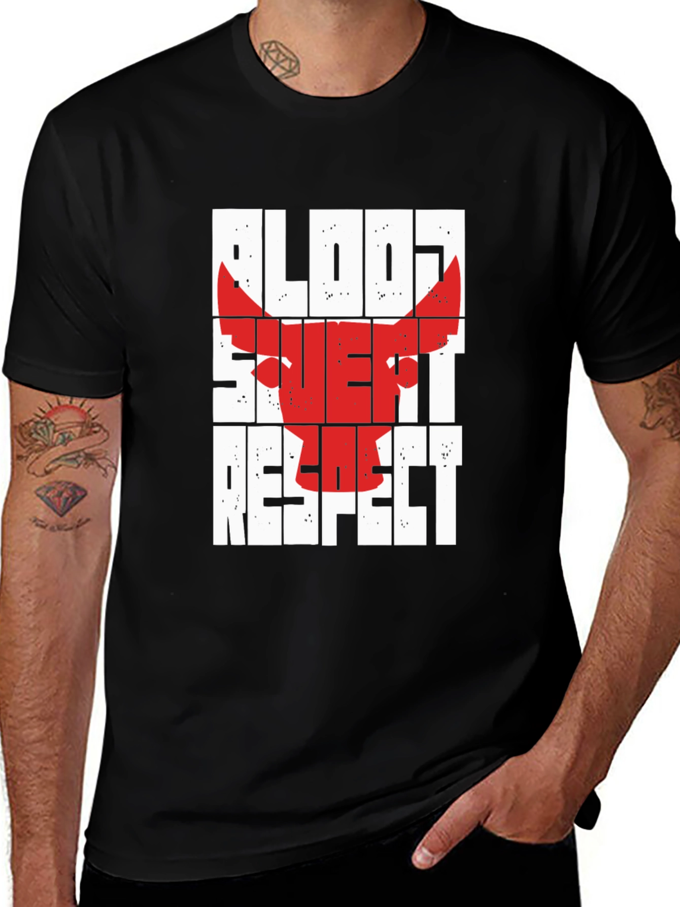 Blood Sweat Respect Graphic T-Shirt